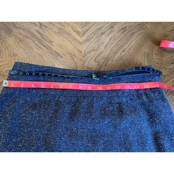 Worthington Deep Chocolate Ruffle Pencil Skirt Brown size 10 - Picture 8 of 8